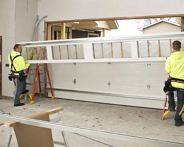 Garage Door Panel Repair